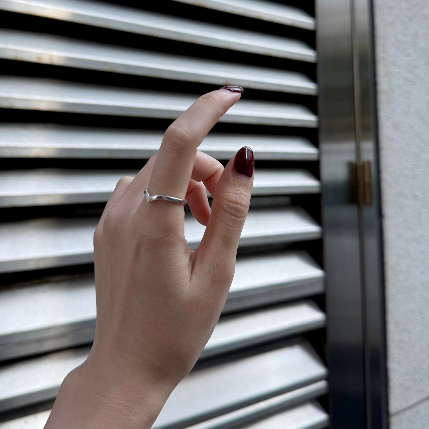 Silver925 plain ring 105