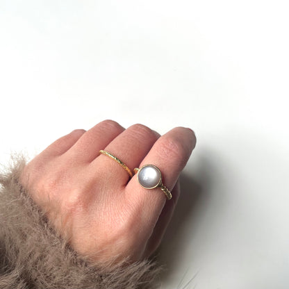 Brass design ring 2
