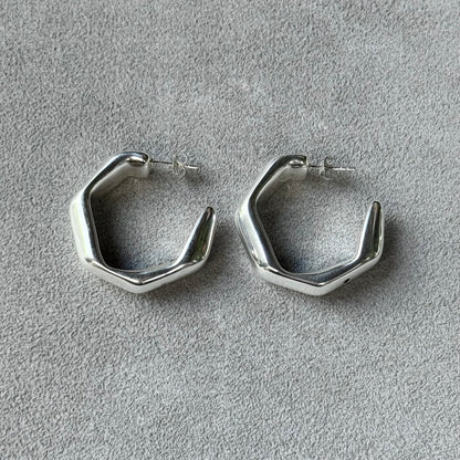 Silver925 hoop pierce 1