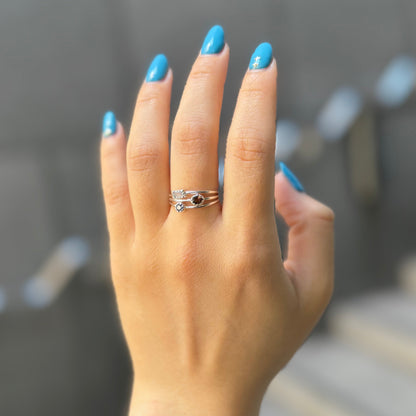 Labradorite ring 8