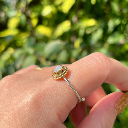 Silver925 × Brass petit ring