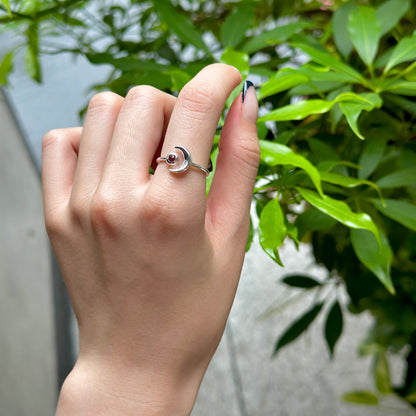 Moon design ring 3