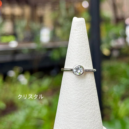 Silver925 1stone ring 5