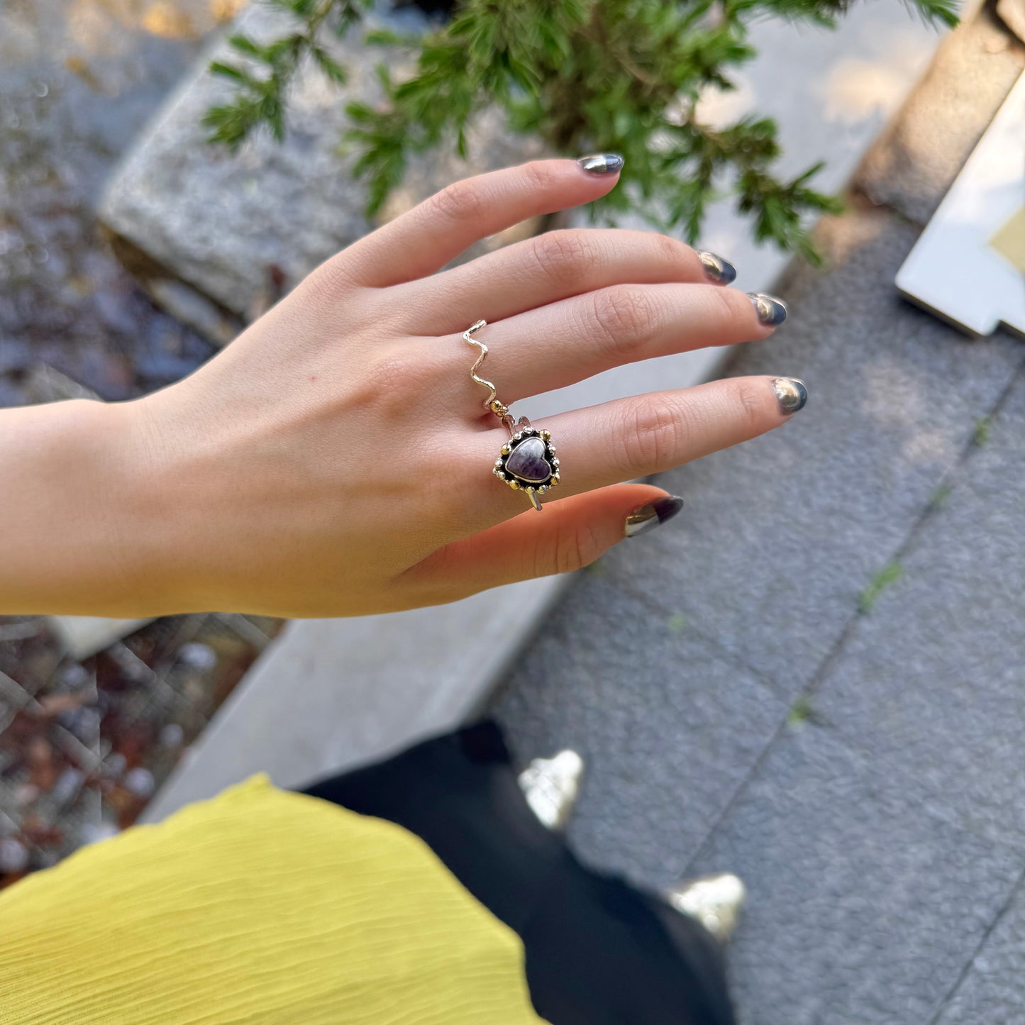Heart ring 2