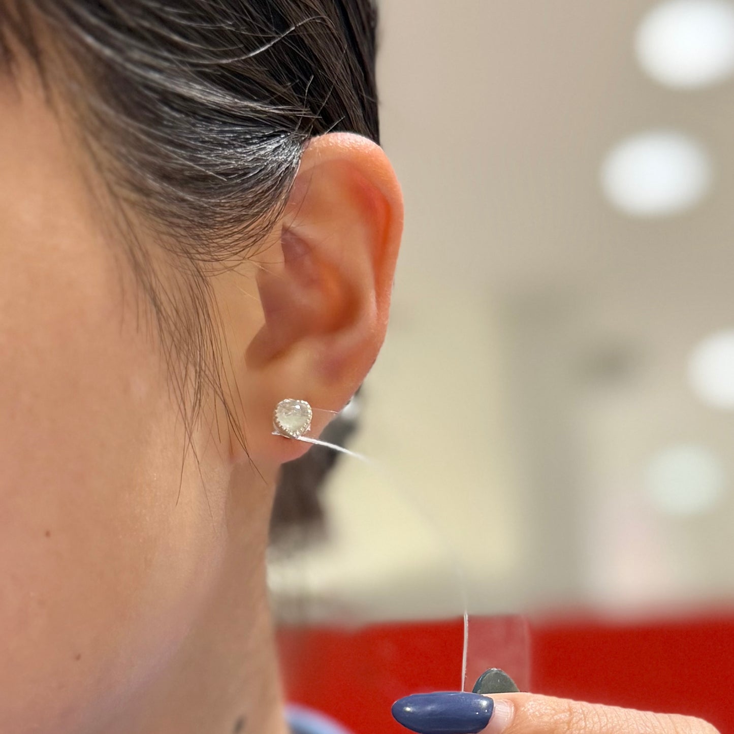 Heart design pierce 4