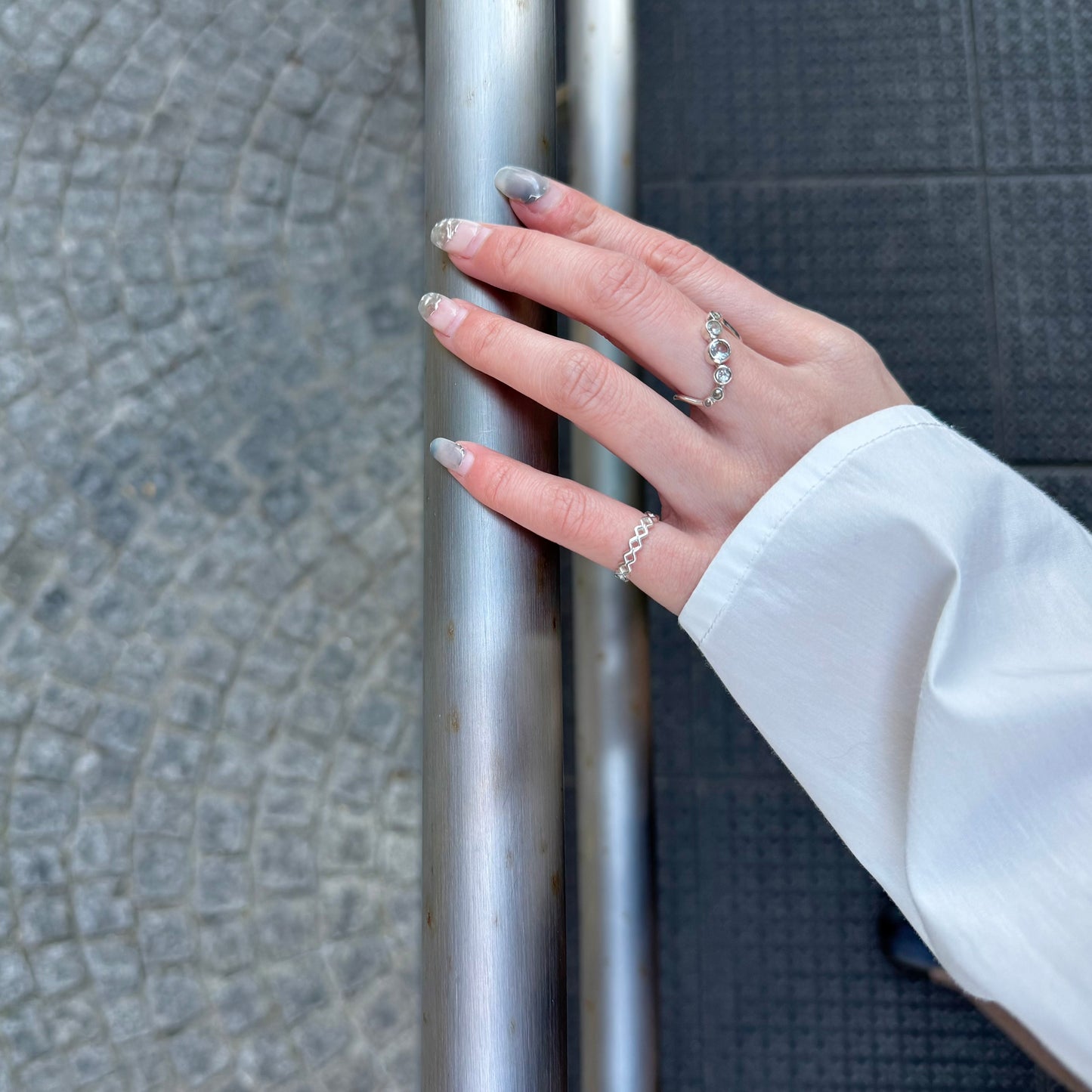 Silver925 plain ring 118