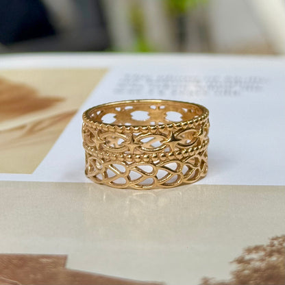 Brass plain ring 68