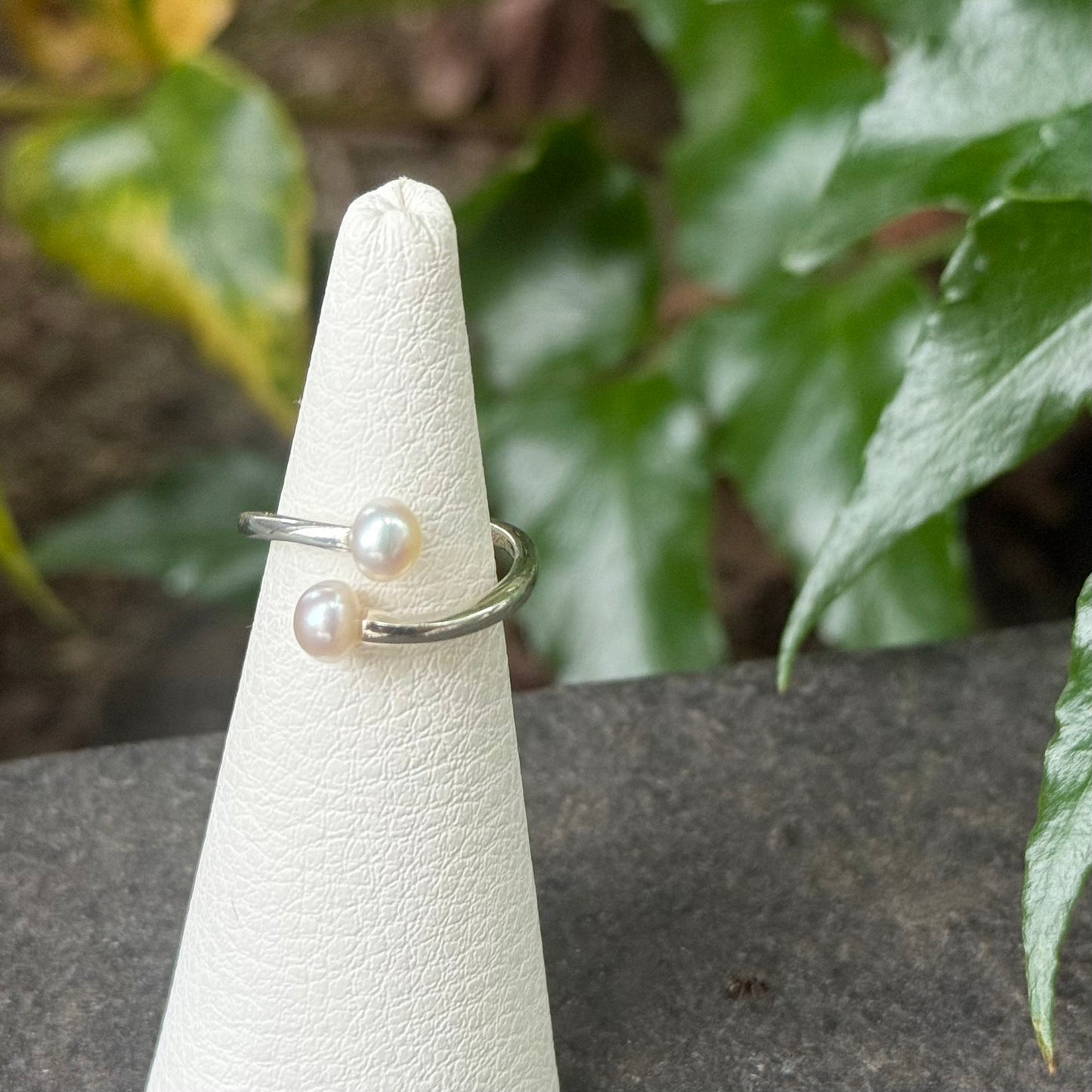 Pearl design ring 7