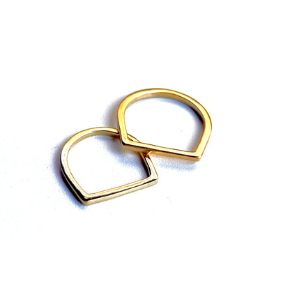 Brass plain ring 21