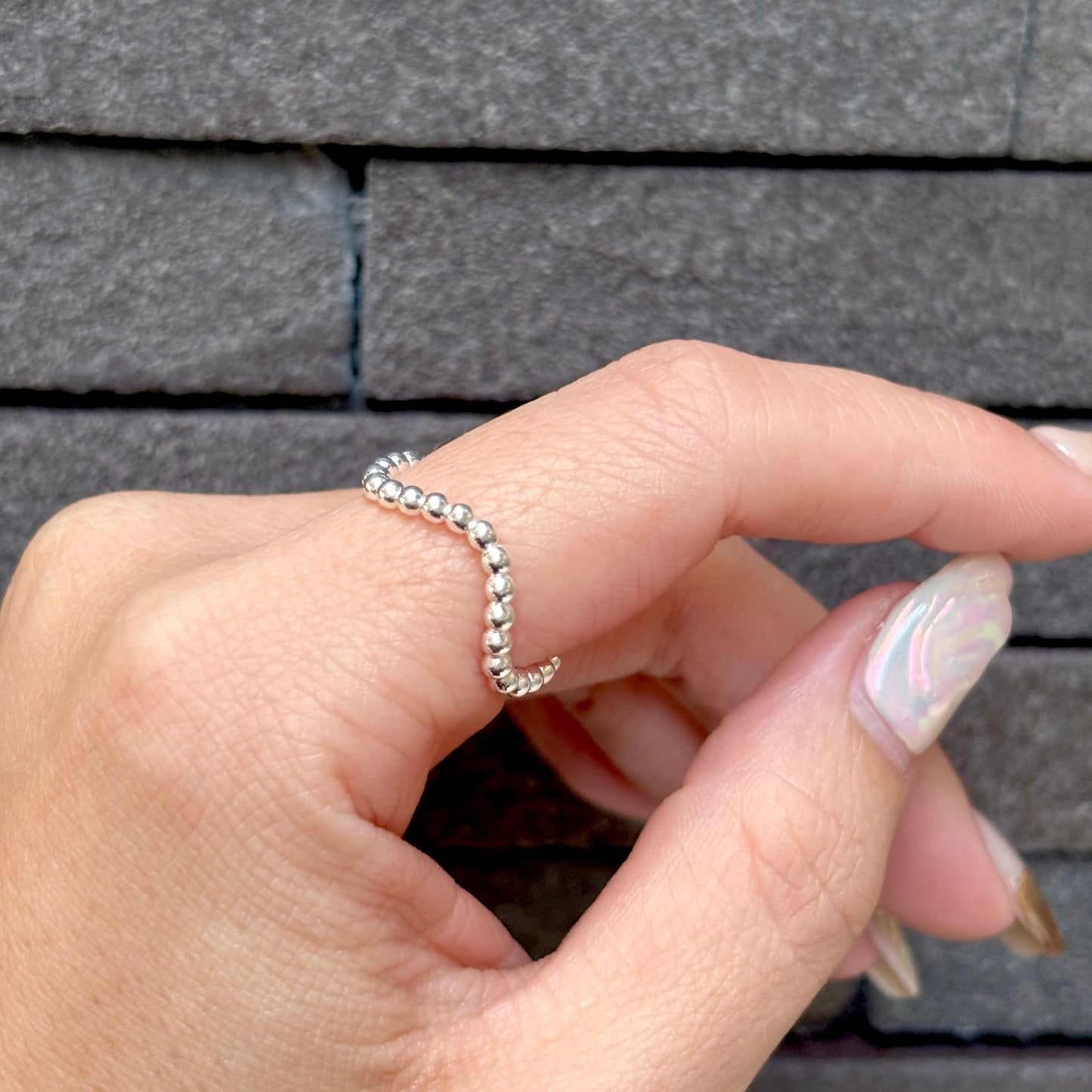 Silver925 plain ring 99