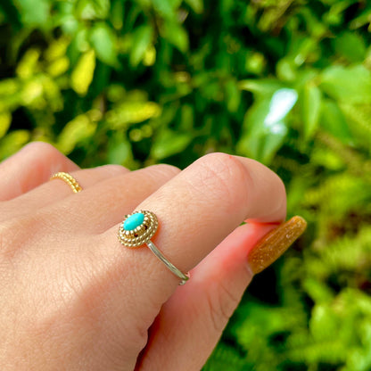Silver925 × Brass petit ring