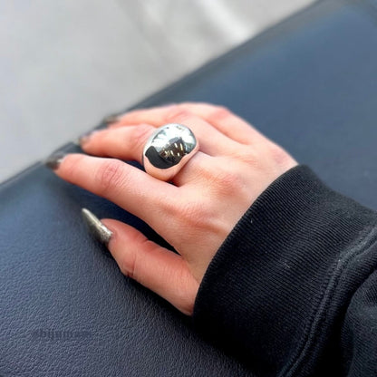 Silver925 plain ring 55