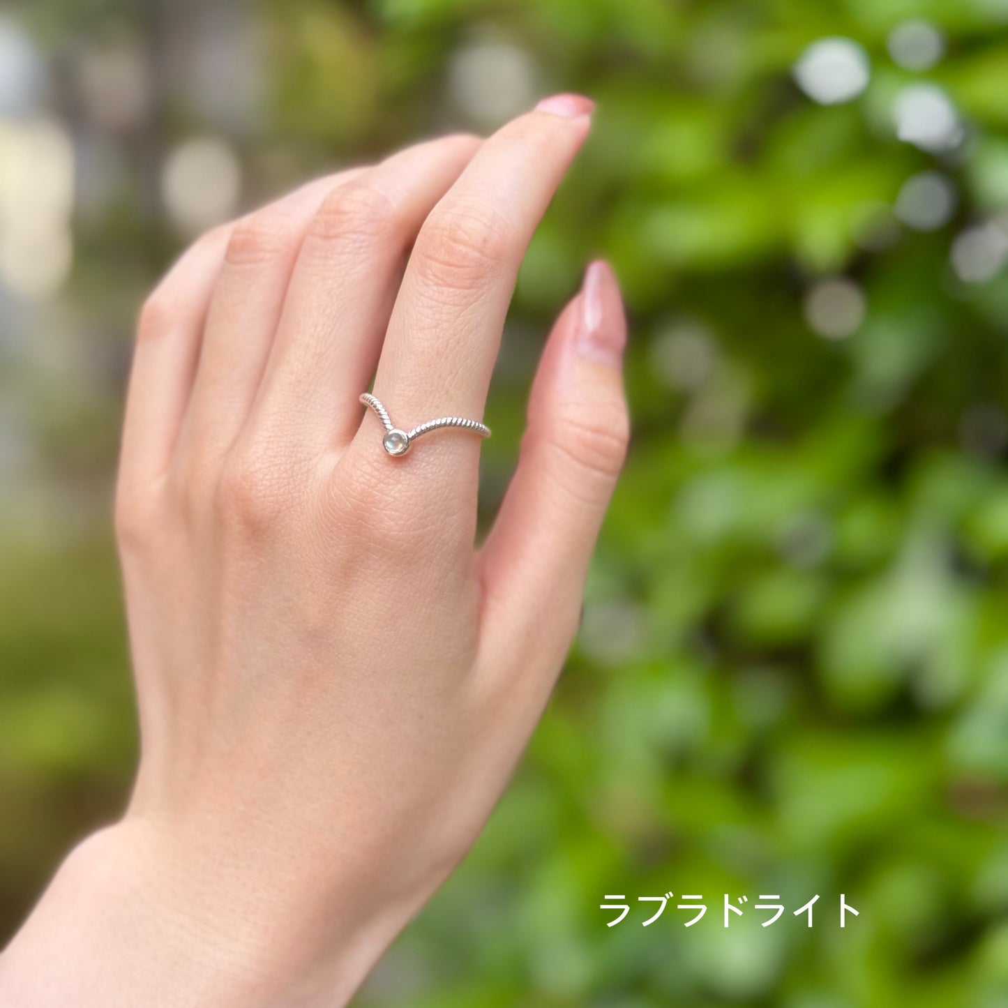 Silver925 V design ring 6