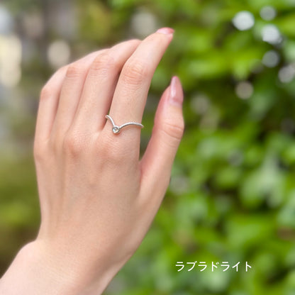 Silver925 V design ring 6