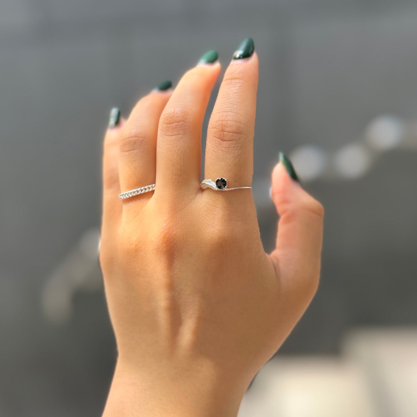 Feather design ring 3