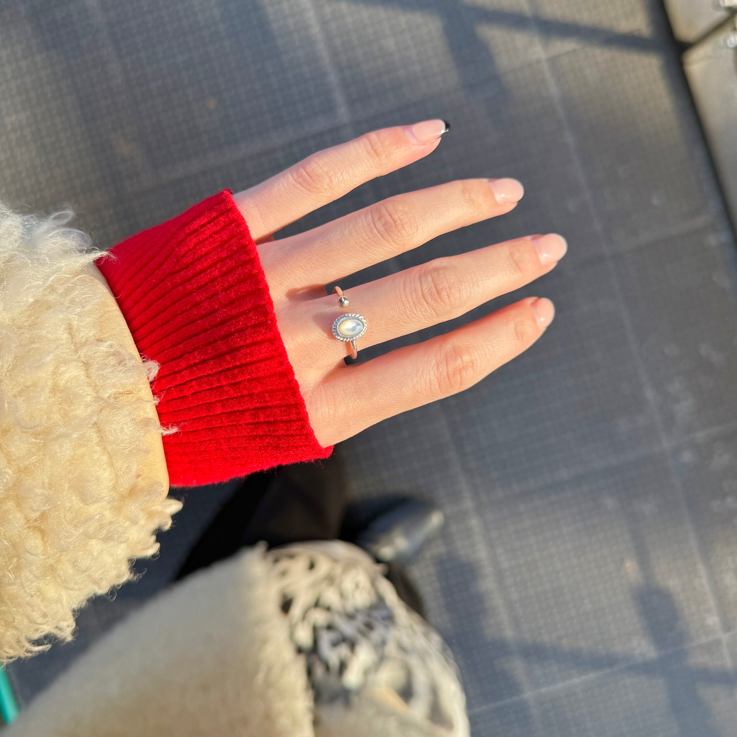 1stone fork ring