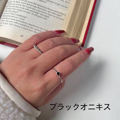 Silver925 petit ring 51