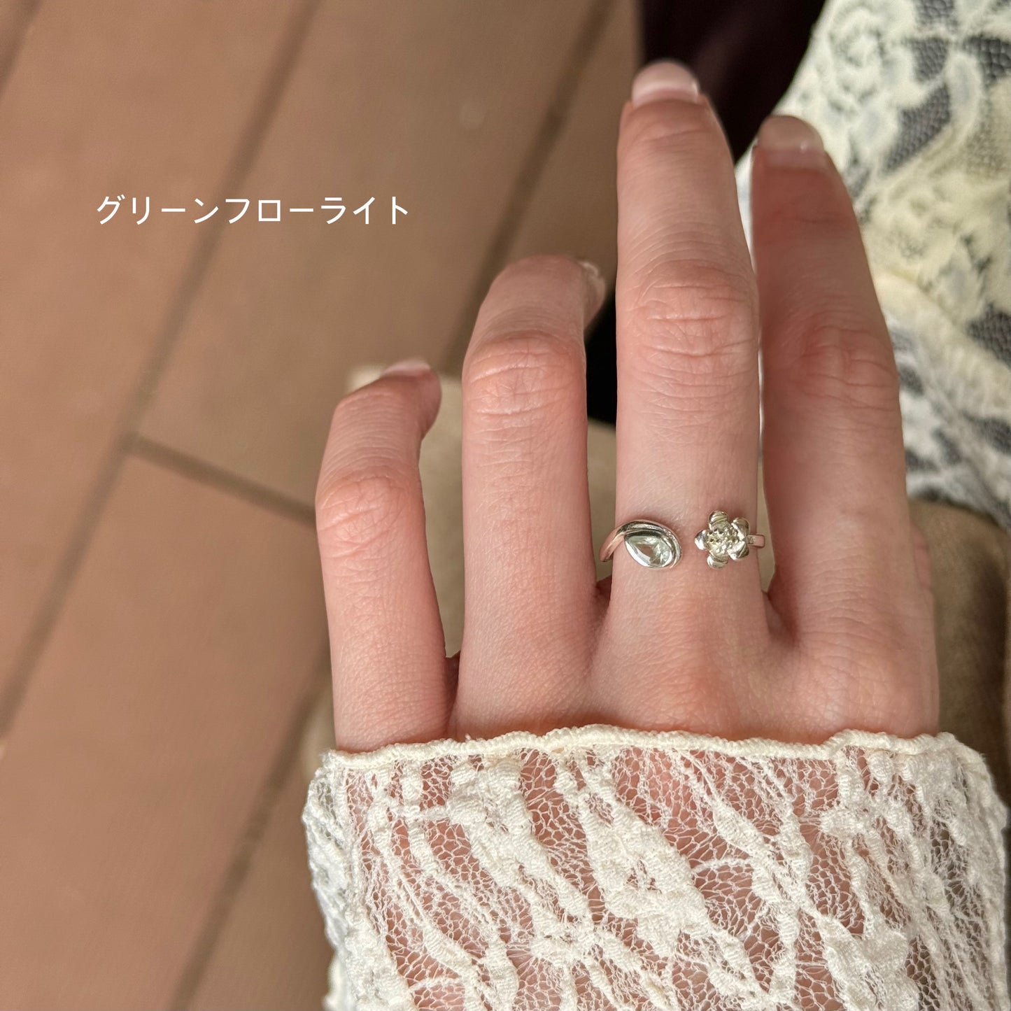 Flower design ring 3