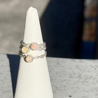 Opal design ring 8