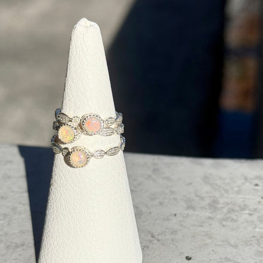 Opal design ring 8