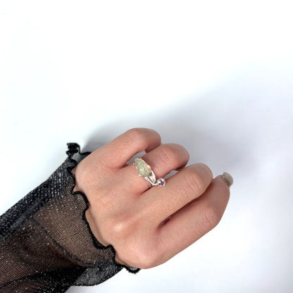 Opal design ring 7