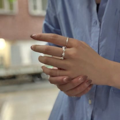 Pearl design ring 5