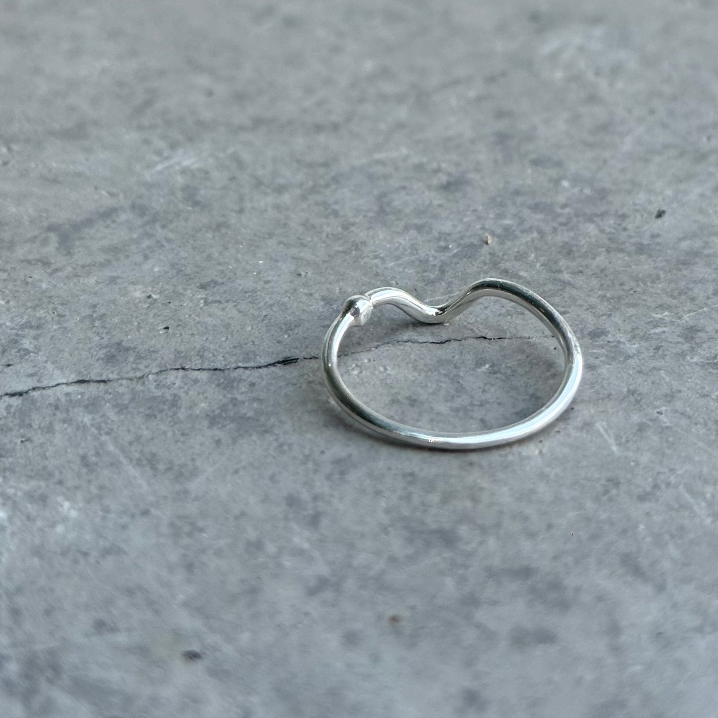 Silver925 plain ring 22