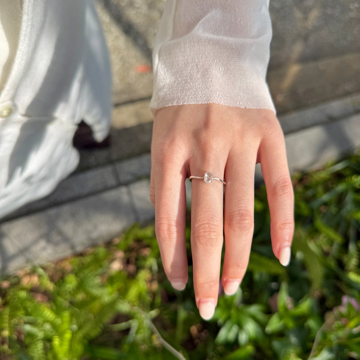 Herkimer Diamond ring 7