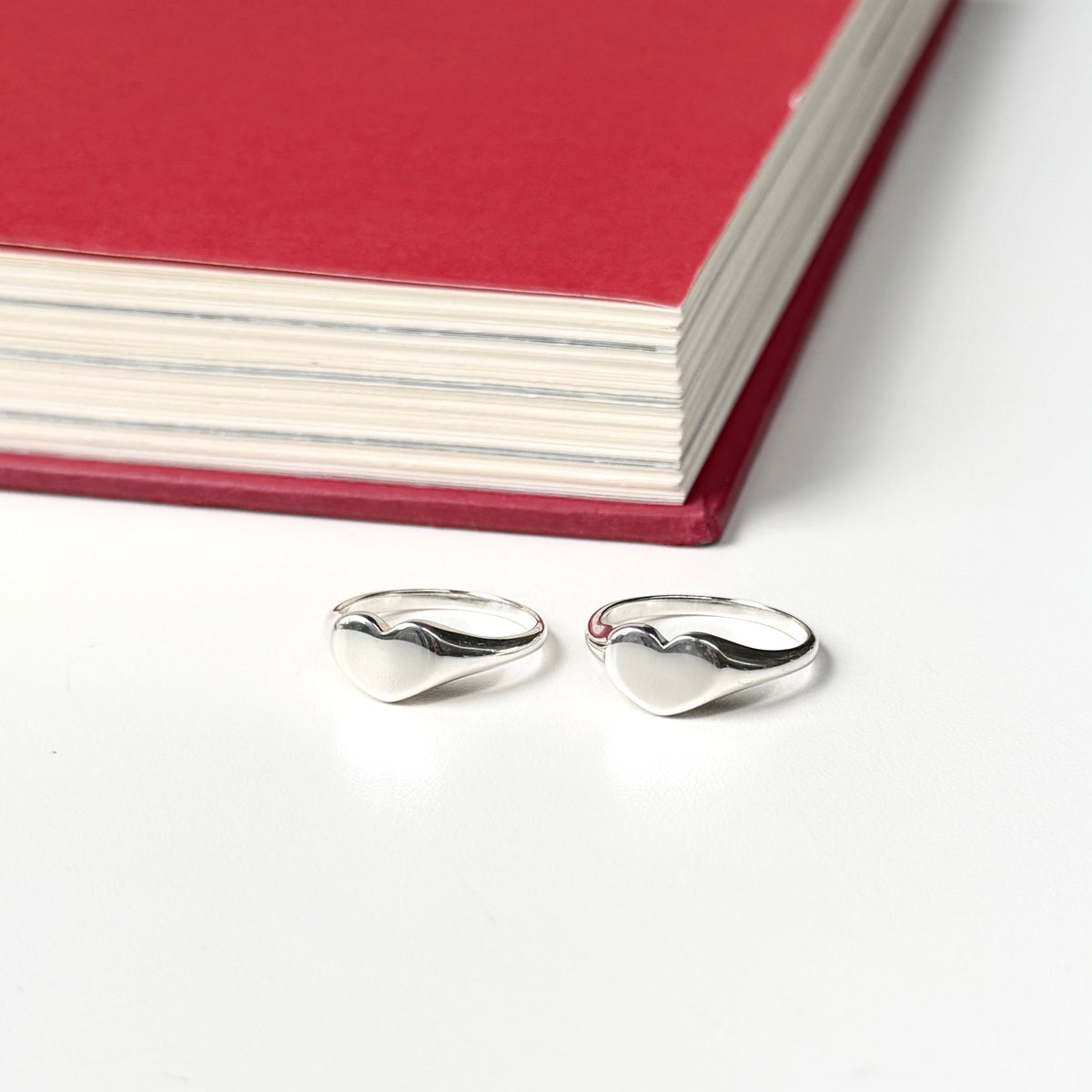 Heart plain ring 85