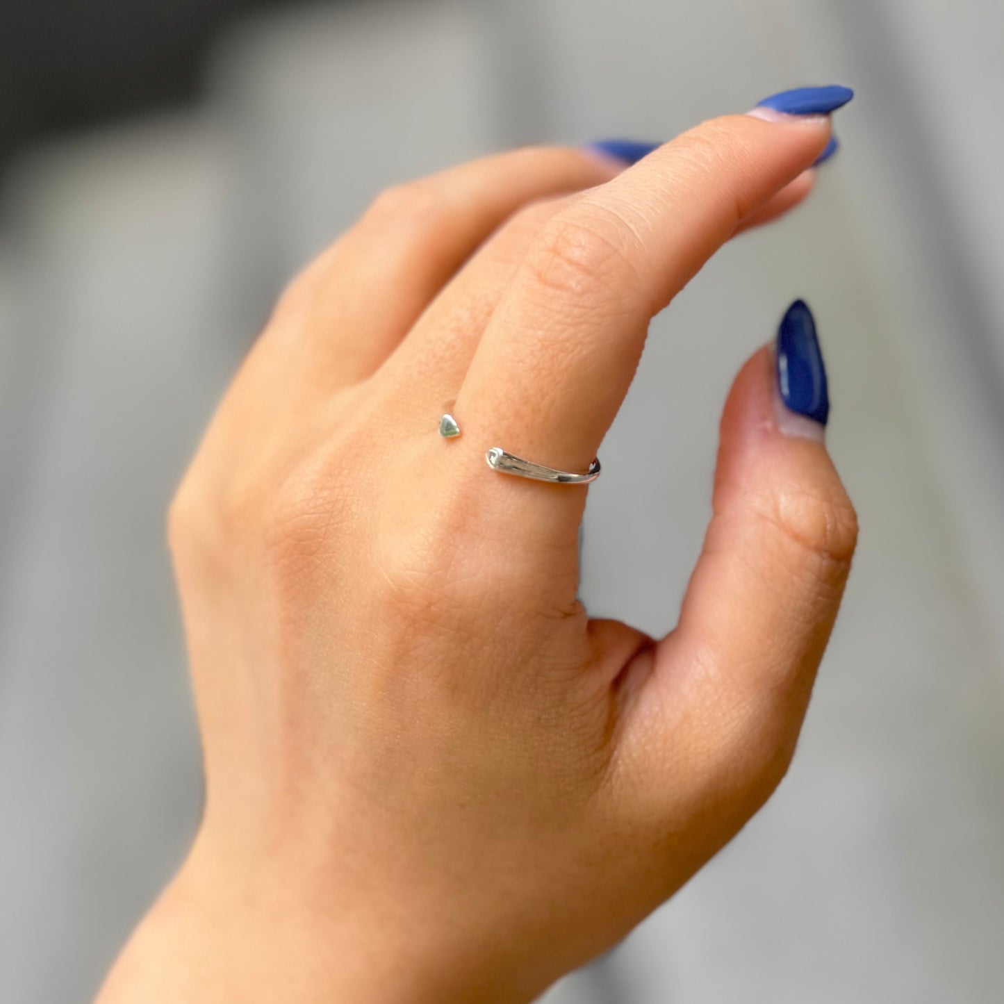 Heart plain ring 81