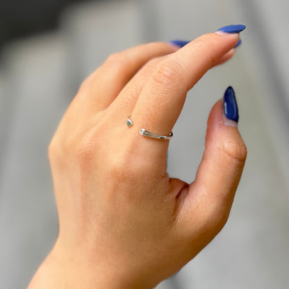 Heart plain ring 81