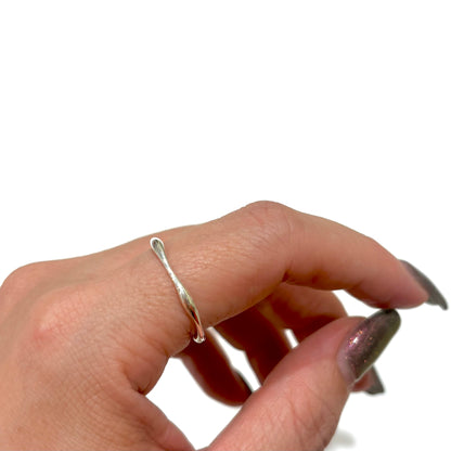 Silver925 plain ring 38