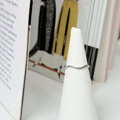 【Bijumam poco】Silver925 plain  ring 1