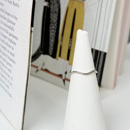 【Bijumam poco】Silver925 plain  ring 1