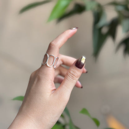 Silver925 plain ring 86