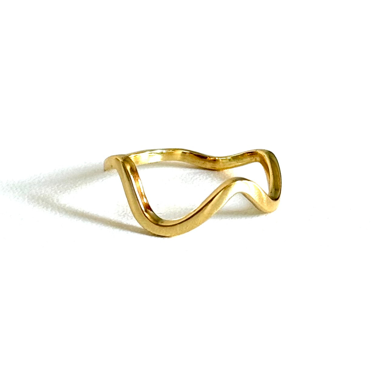 Brass plain ring 30