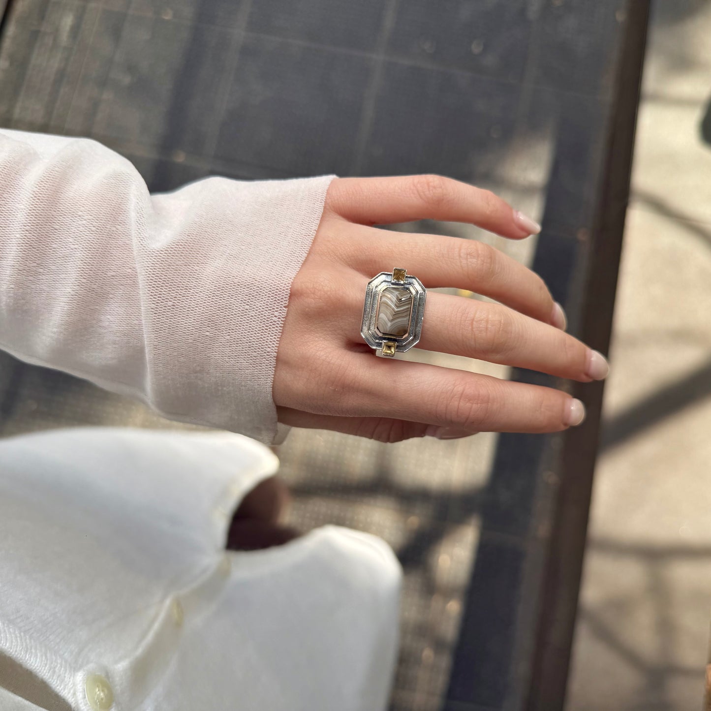 Silver925 design ring 93