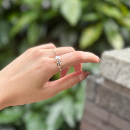 Pearl design ring 7