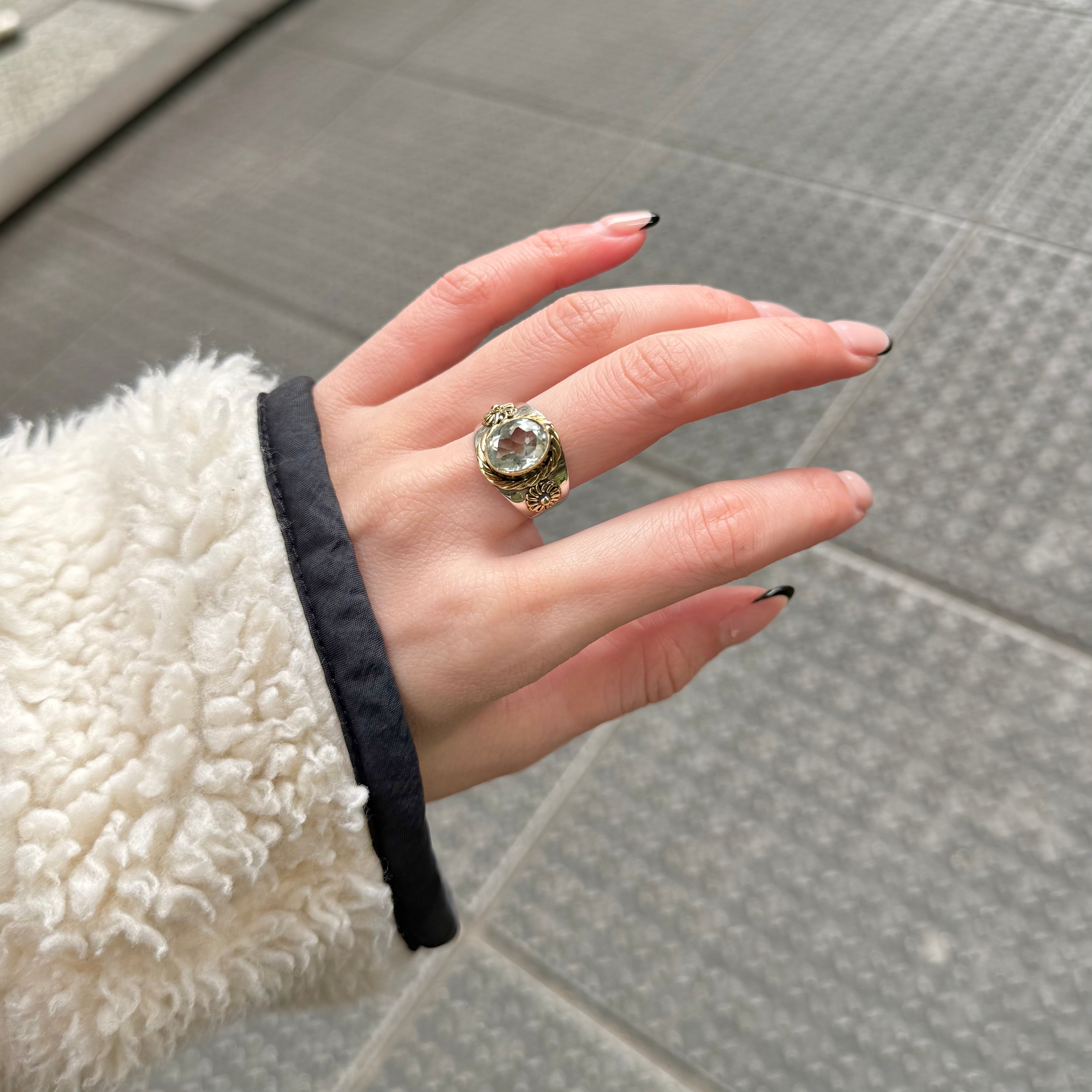 Connect ring 〈Green〉 – Biju mam