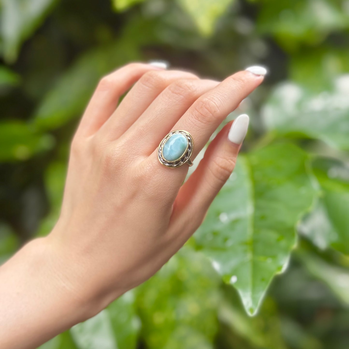 Silver925×Brass design ring 17