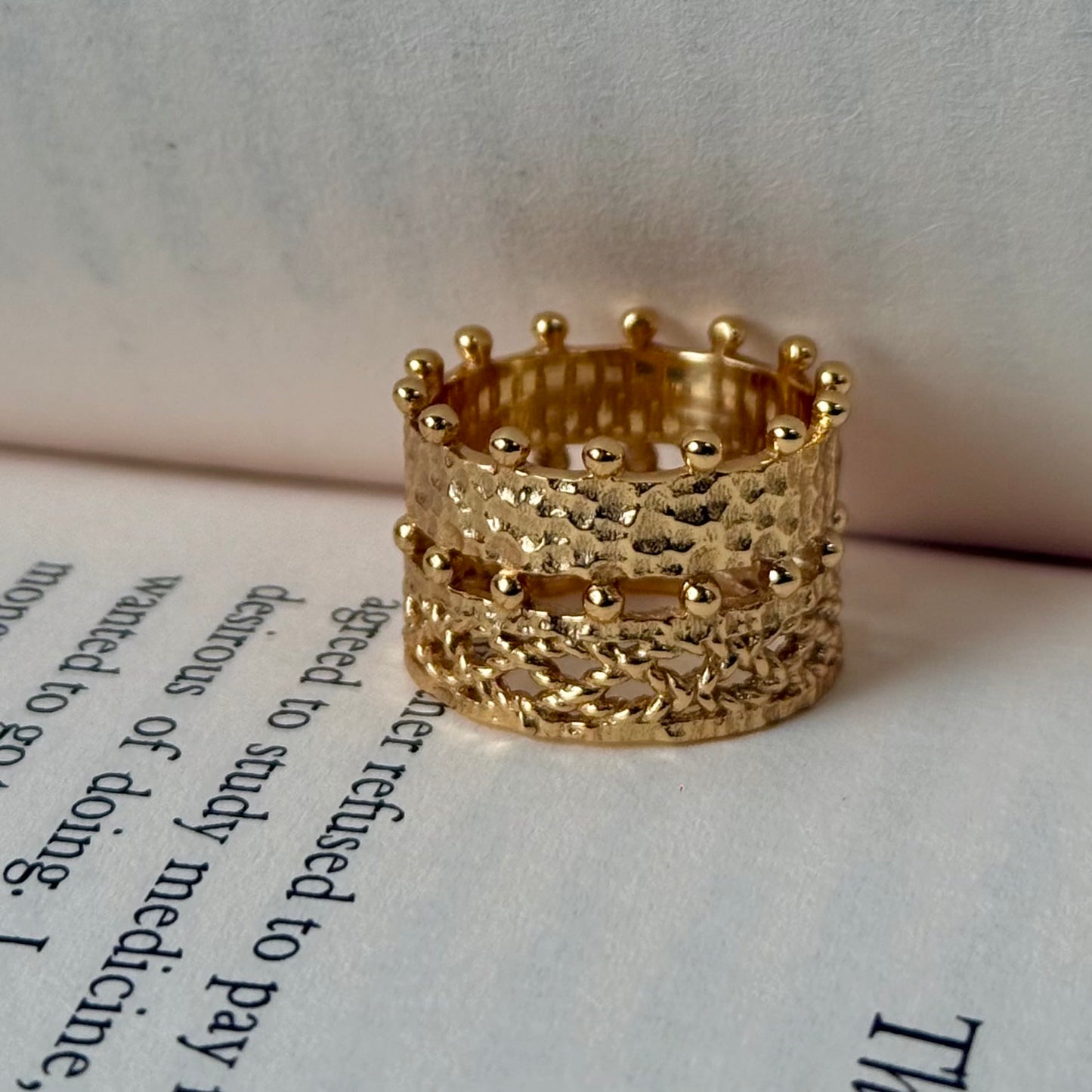 Brass plain ring 66