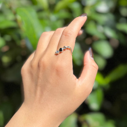 Labradorite ring 4