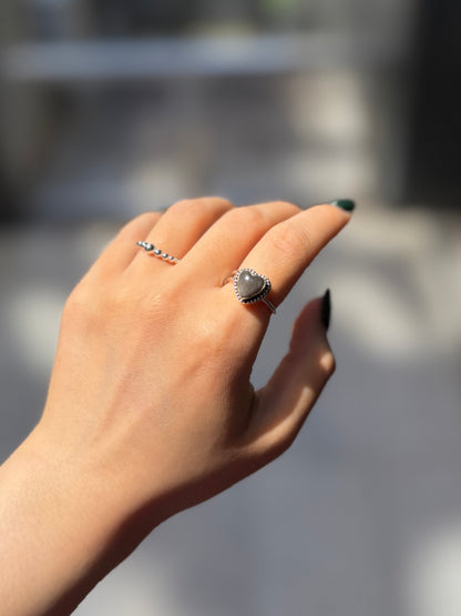 Heart ring 4