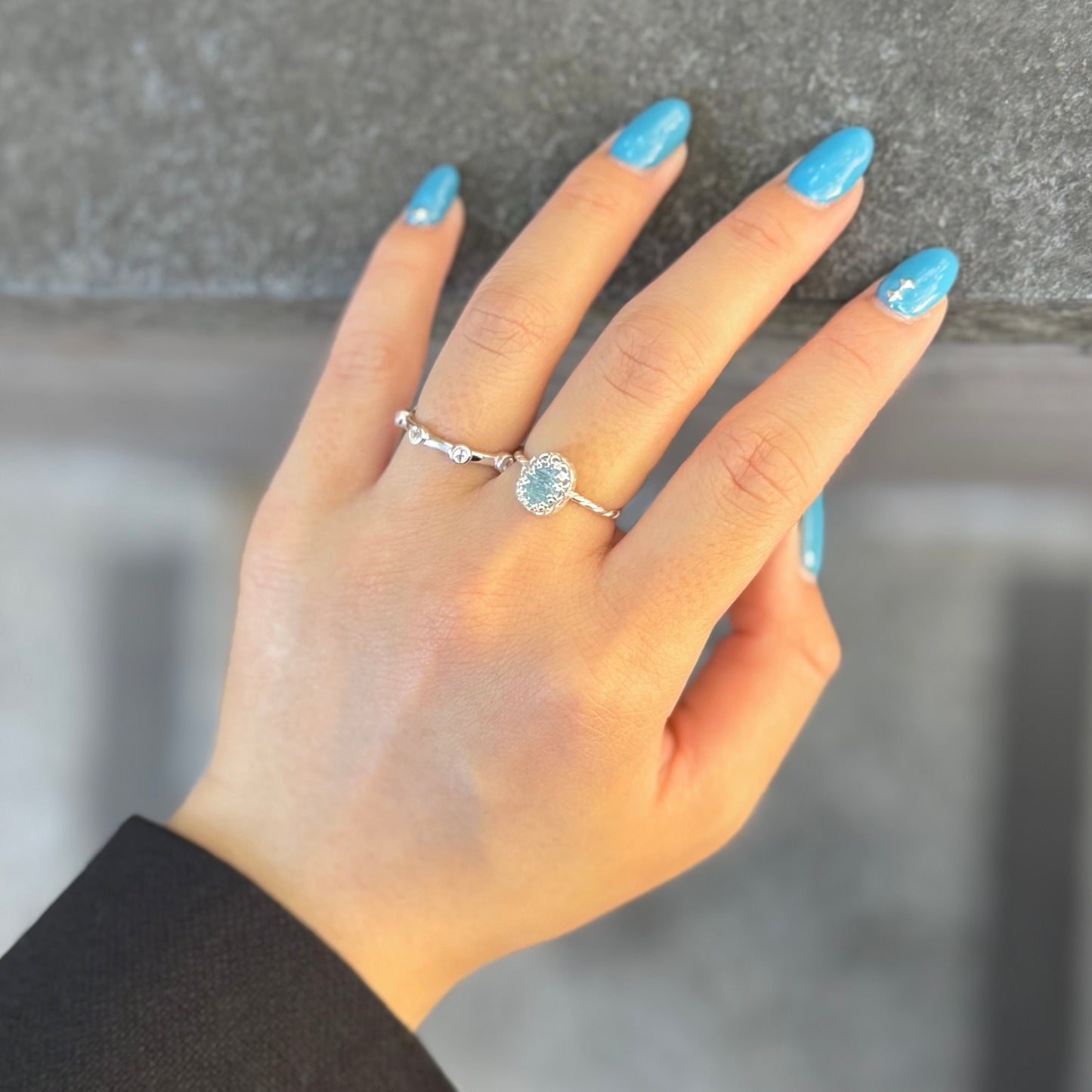Roughcut ring