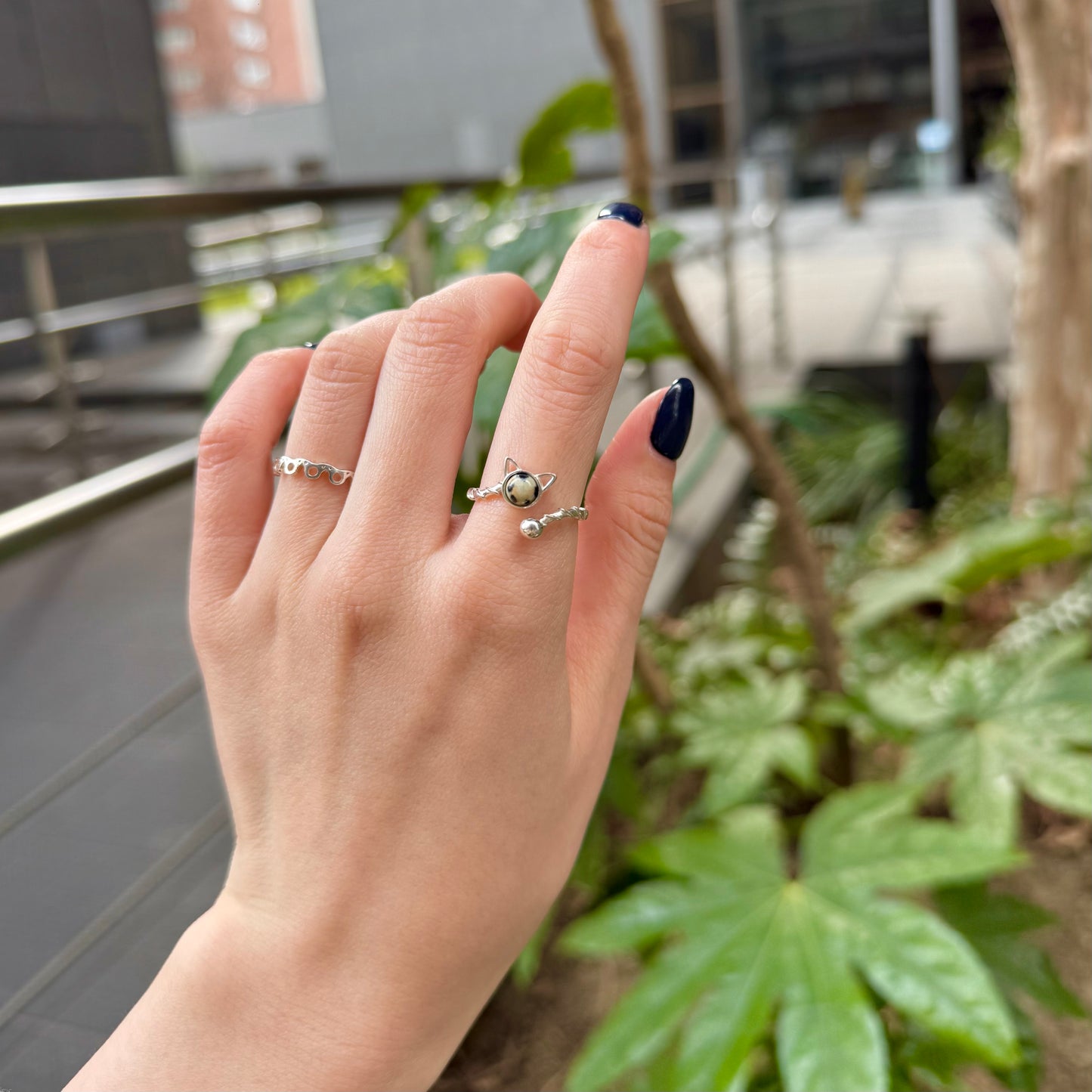 Cat design ring 3