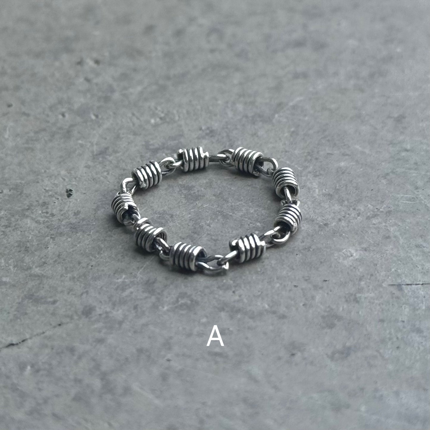 Silver925 chain ring