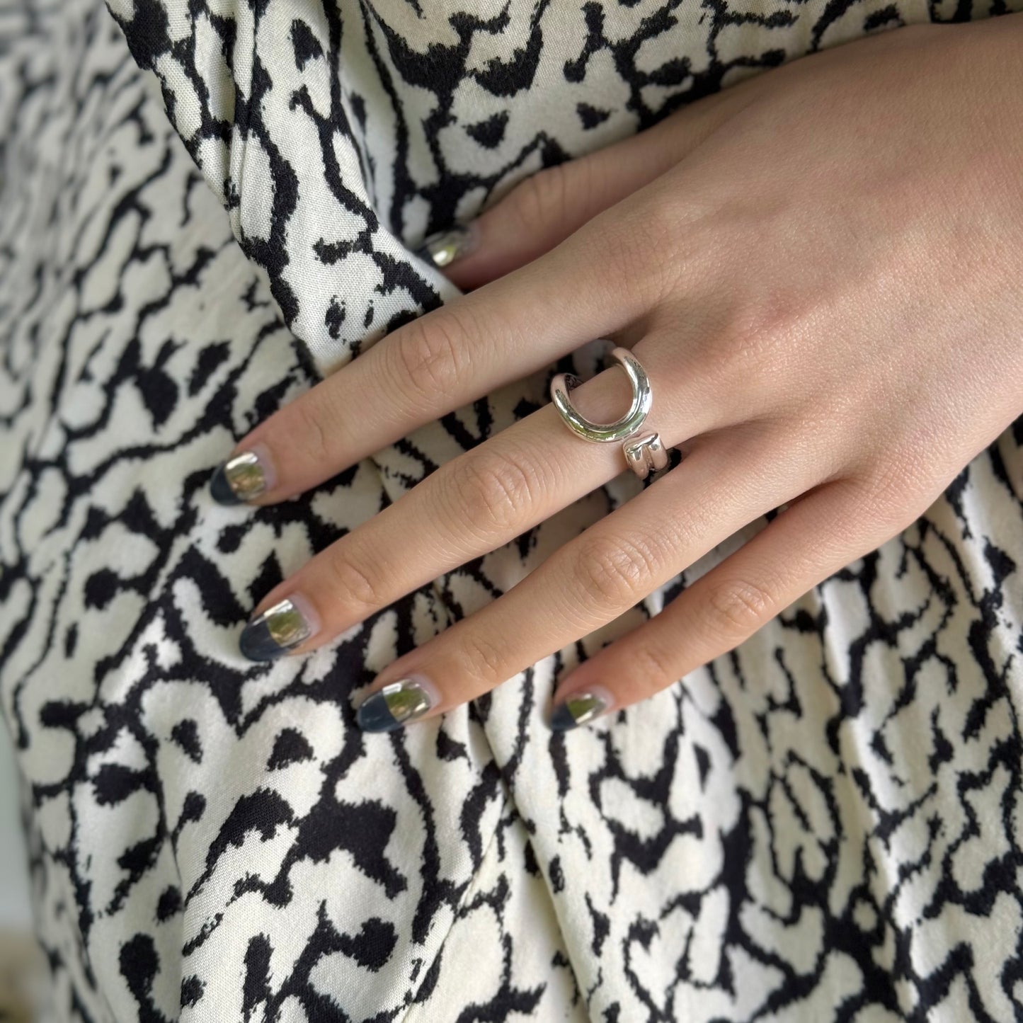 Silver925 plain ring 16