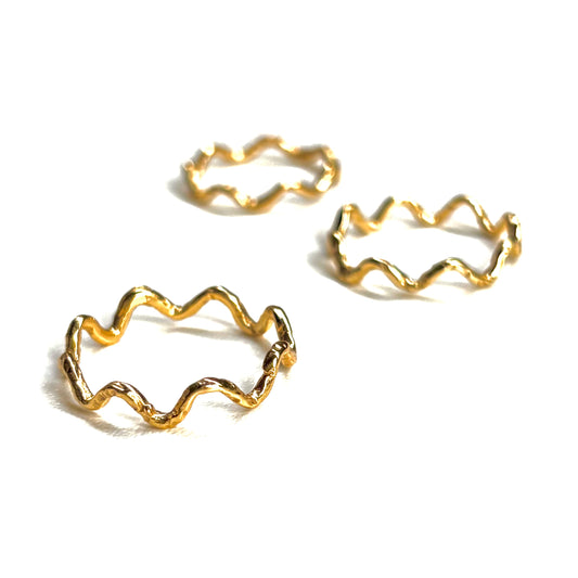 Brass plain ring 9