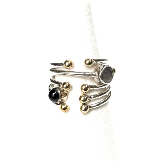 Labradorite ring 7