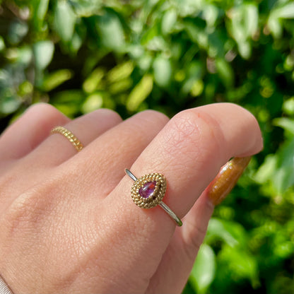 Silver925 × Brass petit ring 1